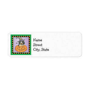 Halloween Bluetick Label