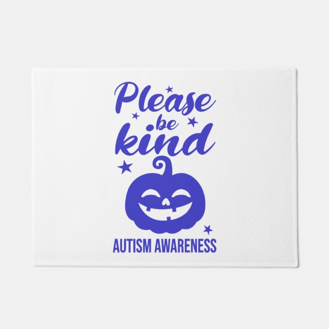 Halloween Bodybuilder Gym Fitness - Ghost Workout  Doormat (Front)