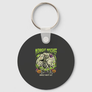 Halloween Bone Rider Mischief Key Ring