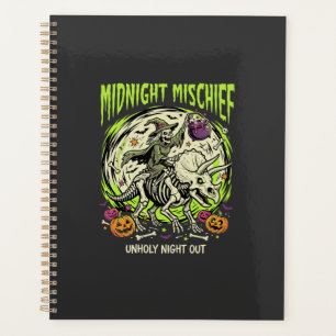 Halloween Bone Rider Mischief Planner