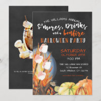Halloween Bonfire Party