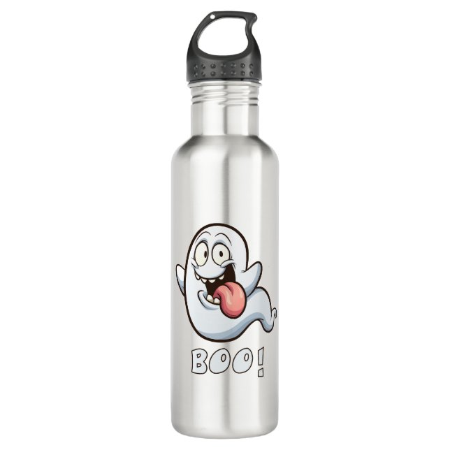 HALLOWEEN BOO         710 ML WATER BOTTLE (Front)