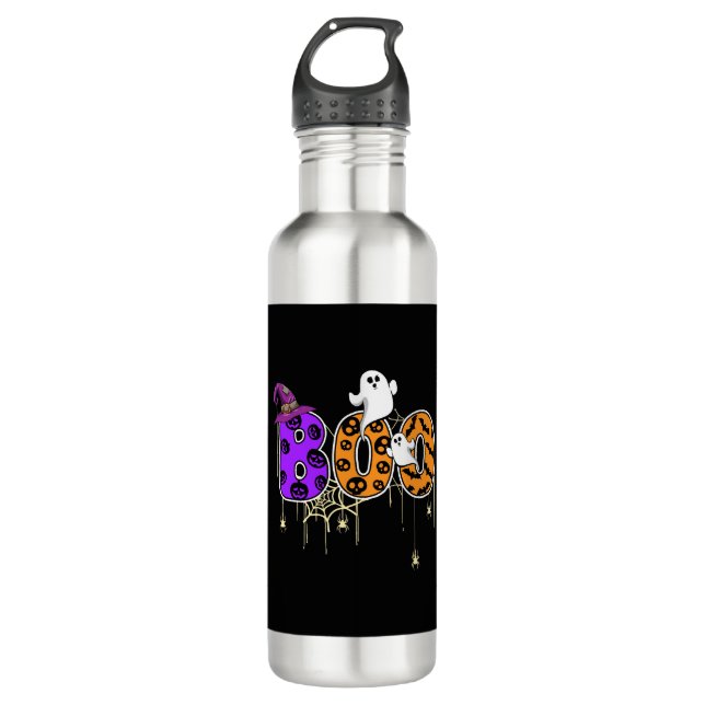 Halloween Boo                    710 Ml Water Bottle (Front)