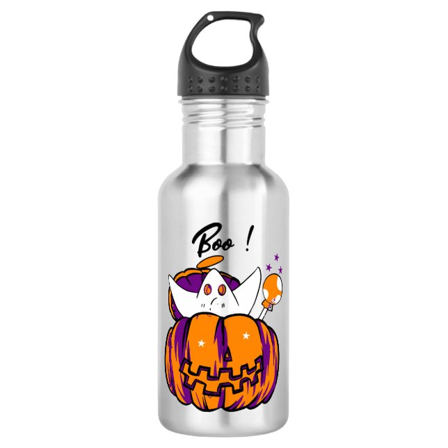 Halloween Boo                         710 Ml Water Bottle (Front)