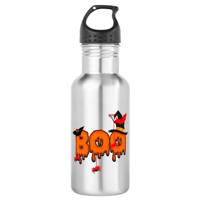HALLOWEEN Boo             710 Ml Water Bottle (Front)
