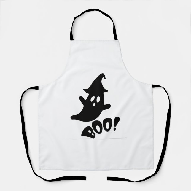Halloween boo                 apron (Front)