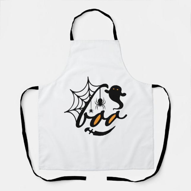 Halloween Boo                   Apron (Front)