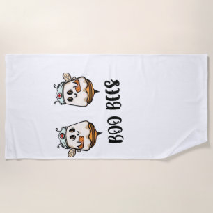 Halloween Boo Bees Nurse Classic T-Shirt Beach Towel