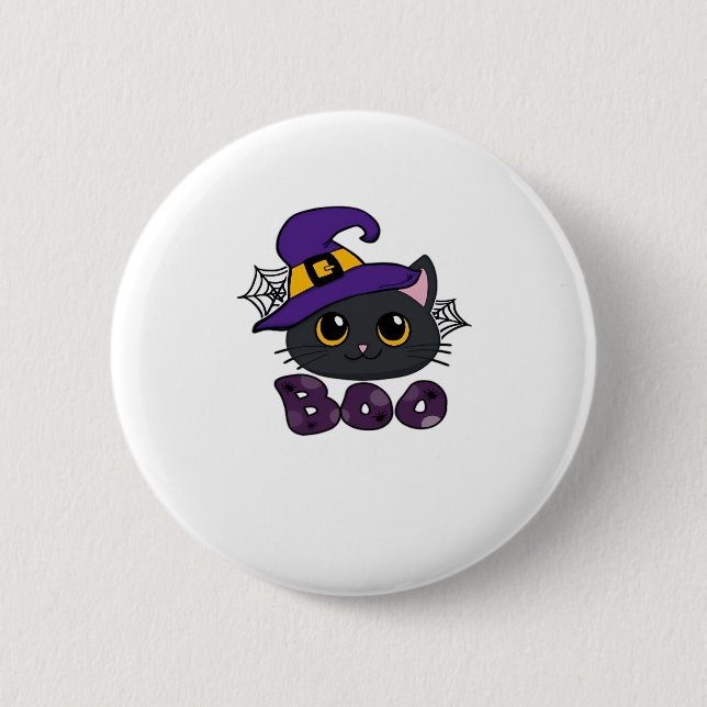 Halloween Boo Boo Crew Classic T-Shirt 6 Cm Round Badge (Front)