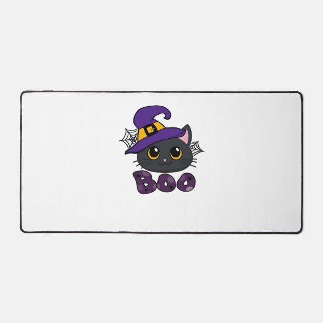 Halloween Boo Boo Crew Classic T-Shirt Desk Mat (Front)