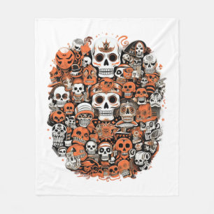 Halloween Boo Boo Crew Family Doctor Hidden Skills Fleece Blanket