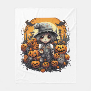 Halloween Boo Boo Crew Ghost ER Nurse Exploration Fleece Blanket