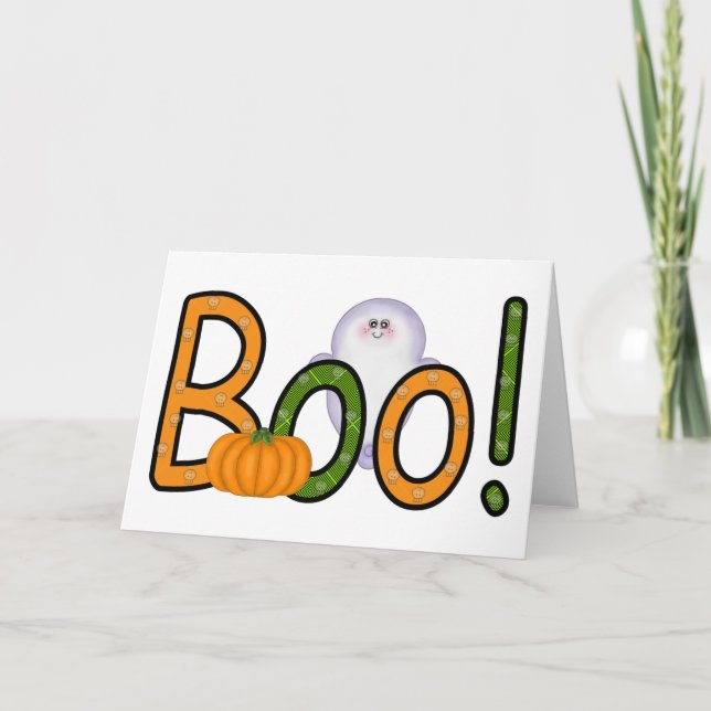 Halloween BOO!! Card (Front)