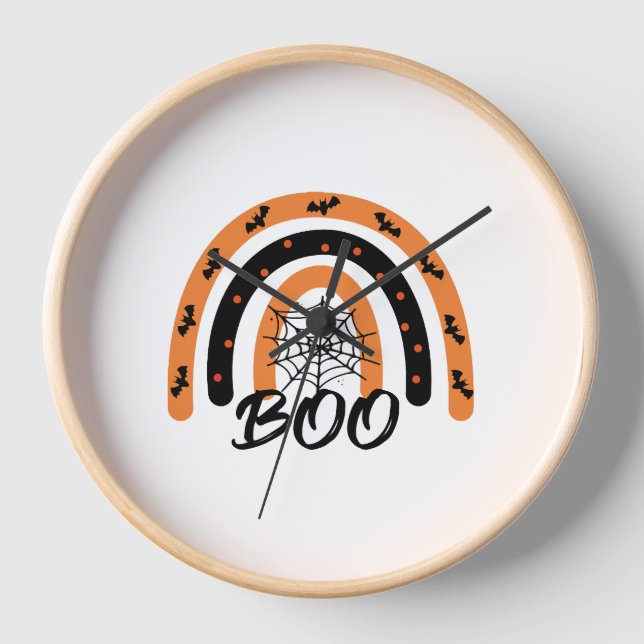Halloween Boo Clock (Front)