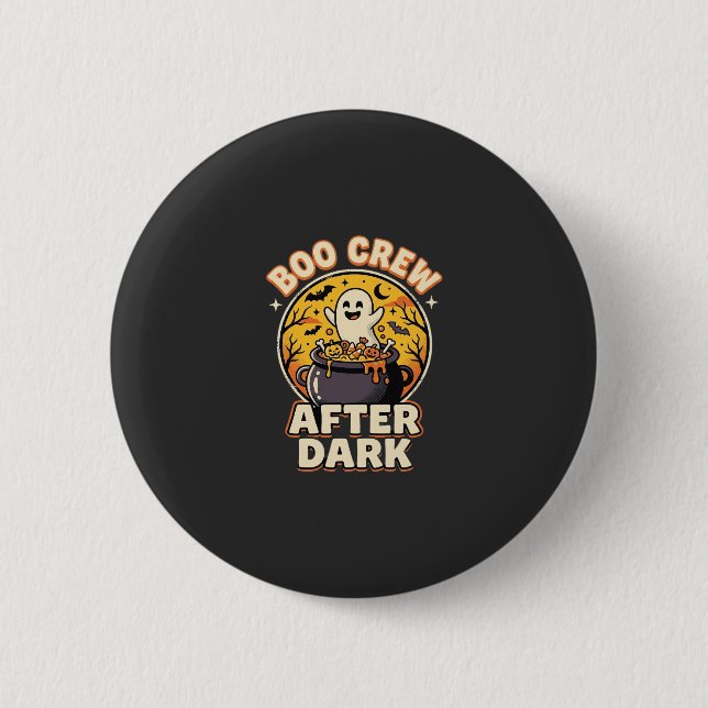 Halloween Boo Crew Badge (Front)