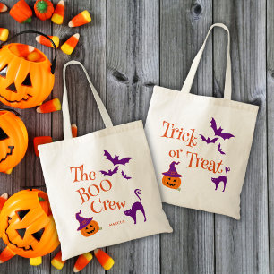 Halloween Boo Crew Candy Tote Bag
