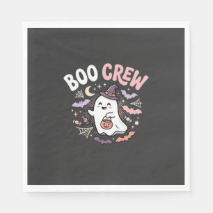 Halloween Boo Crew Ghost Napkin