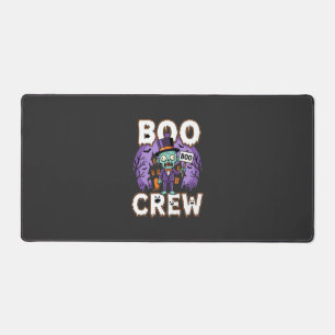 Halloween Boo Crew Zombie Family Vector Design Desk Mat