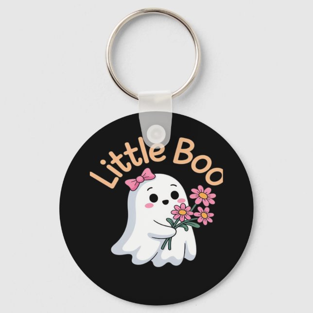 Halloween Boo Cute Family Key Ring (Front)