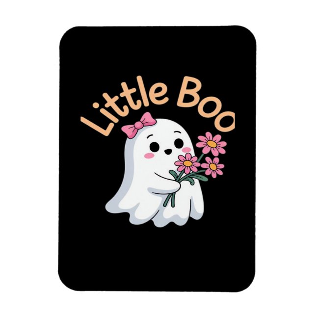Halloween Boo Cute Family Magnet (Vertical)