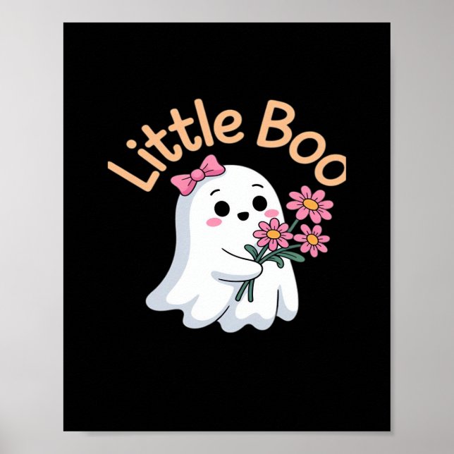 Halloween Boo Cute Family Poster (Front)