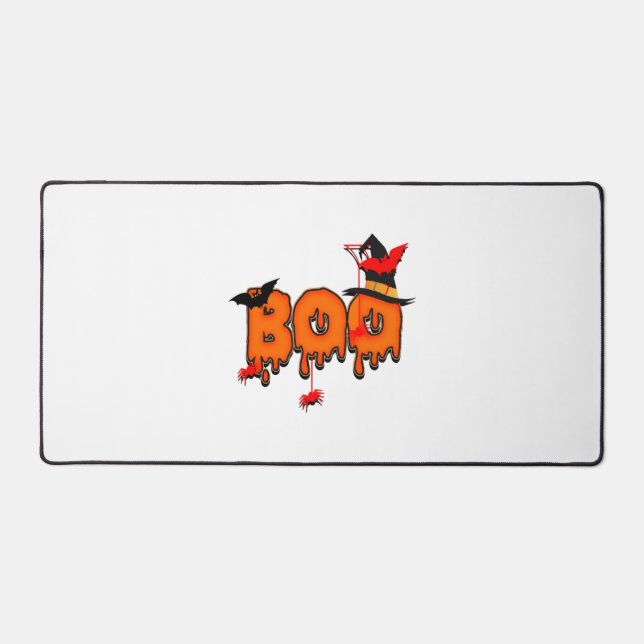 HALLOWEEN Boo             Desk Mat (Front)