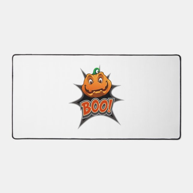 Halloween Boo     Desk Mat (Front)