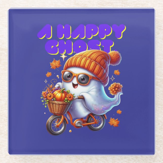 Halloween Boo Ghost Coaster (Front)