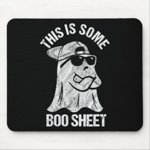 Halloween Boo Ghost Costume This is Some Boo Shee Mouse Mat