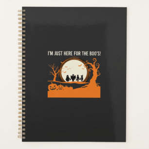 Halloween Boo Ghost Silhouette Planner