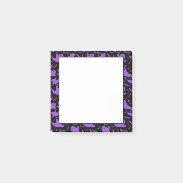 Halloween Boo Ghosts Post Notes (Front)