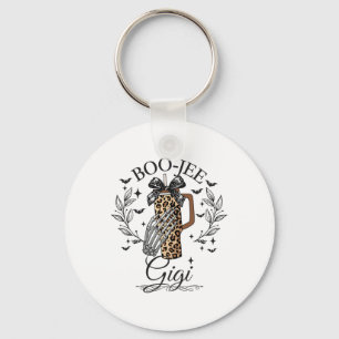 Halloween Boo Jee Gigi Hand Skeleton Funny Spooky Key Ring