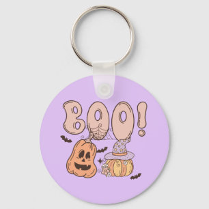 Halloween Boo Key Ring