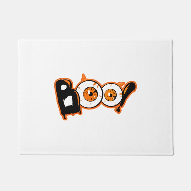 Halloween BOO! l Halloween 2021 Global Halloween Doormat (Front)