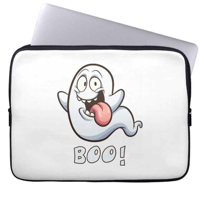 HALLOWEEN BOO         LAPTOP SLEEVE (Front)
