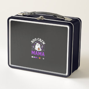 Halloween Boo Mama Magic Metal Lunch Box