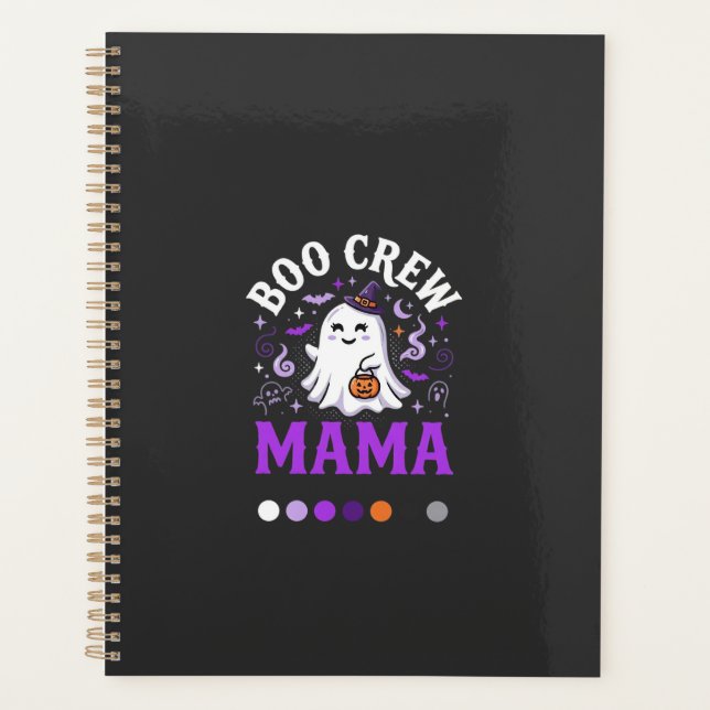 Halloween Boo Mama Magic Planner (Front)