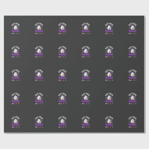 Halloween Boo Mama Magic Wrapping Paper
