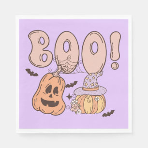 Halloween Boo Napkin
