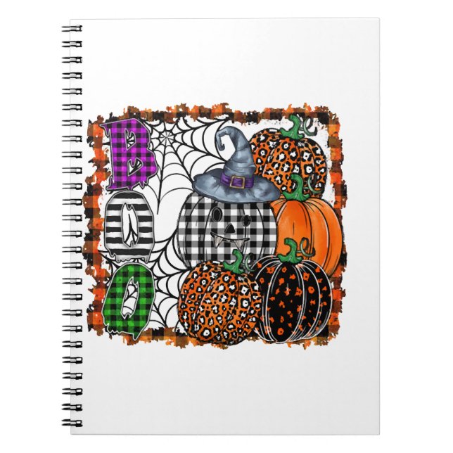 Halloween Boo          Notebook (Front)