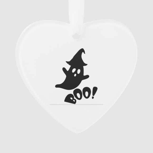 Halloween boo                 ornament (Front)