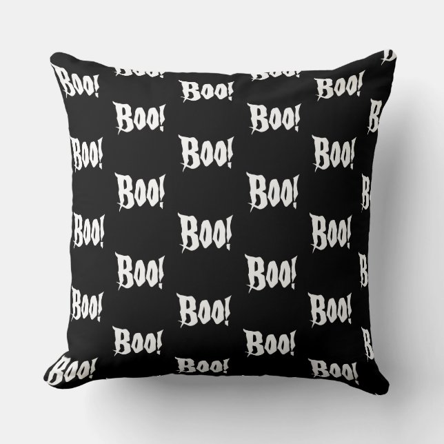 Halloween Boo Pillow (Front)