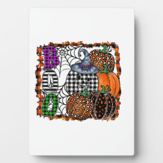 Halloween Boo          Plaque