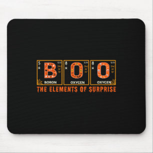 Halloween Boo Primary Elements Of Surprise Science Mouse Mat