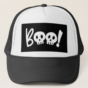Halloween Boo Scary Trucker Hat