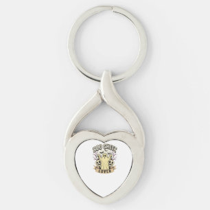 Halloween Boo Sheet Lover Ghost Moon Key Ring