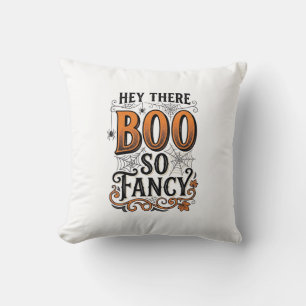 Halloween Boo Shirt Vintage Engraving Spooky Cute Cushion