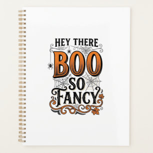 Halloween Boo Shirt Vintage Engraving Spooky Cute Planner
