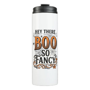Halloween Boo Shirt Vintage Engraving Spooky Cute Thermal Tumbler