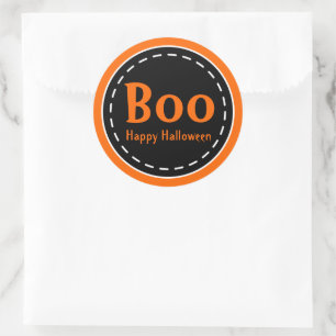 Halloween Boo Stickers
